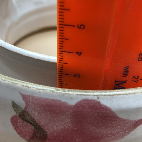 Pottery Posy Pansy Ring Vase - Picture 6 of 8